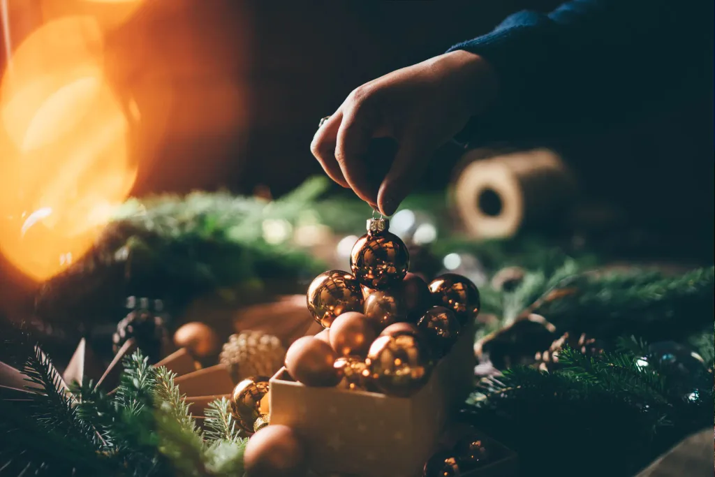 Christmas baubles